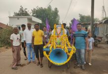 भेजगाव येथे महापरिनिर्वाण दिनानिमित्त महामानवाला अभिवादन