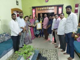 भारतीय जनता पक्षातर्फे मुल तालुक्यातील गुणवंताचा सत्कार