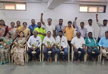 भाजपाच्या नवनियुक्त जिल्हा पदाधिकाऱ्यांचा मूल शहर भाजपाच्या वतीने सत्कार