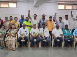 भाजपाच्या नवनियुक्त जिल्हा पदाधिकाऱ्यांचा मूल शहर भाजपाच्या वतीने सत्कार