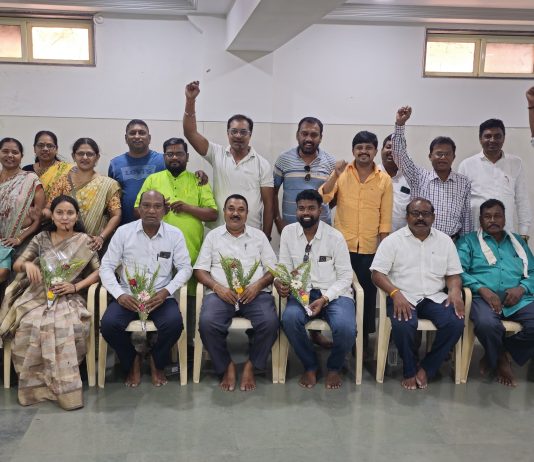 भाजपाच्या नवनियुक्त जिल्हा पदाधिकाऱ्यांचा मूल शहर भाजपाच्या वतीने सत्कार