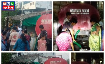 पाणीटंचाईच्या संकटात मूलकरांसाठी देवदूत; साईकृपा-गुंजन कन्स्ट्रक्शनची मोफत जलसेवा सुरू