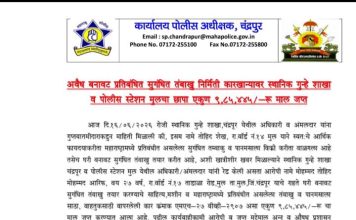 मूलमध्ये बनावट सुगंधित तंबाखूचा कारखाना उघड; 1.54 लाखांचा मुद्देमाल जप्त, एक अटक