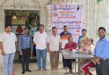 सिध्दीविनायक मंदिर येथे मोफत आरोग्य शिबीराचे यशस्वी आयोजन